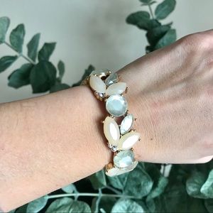 Stretchy Bauble Gem Bracelet